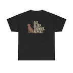 Eat Sleep Zoomies Repeat Lab T-shirt