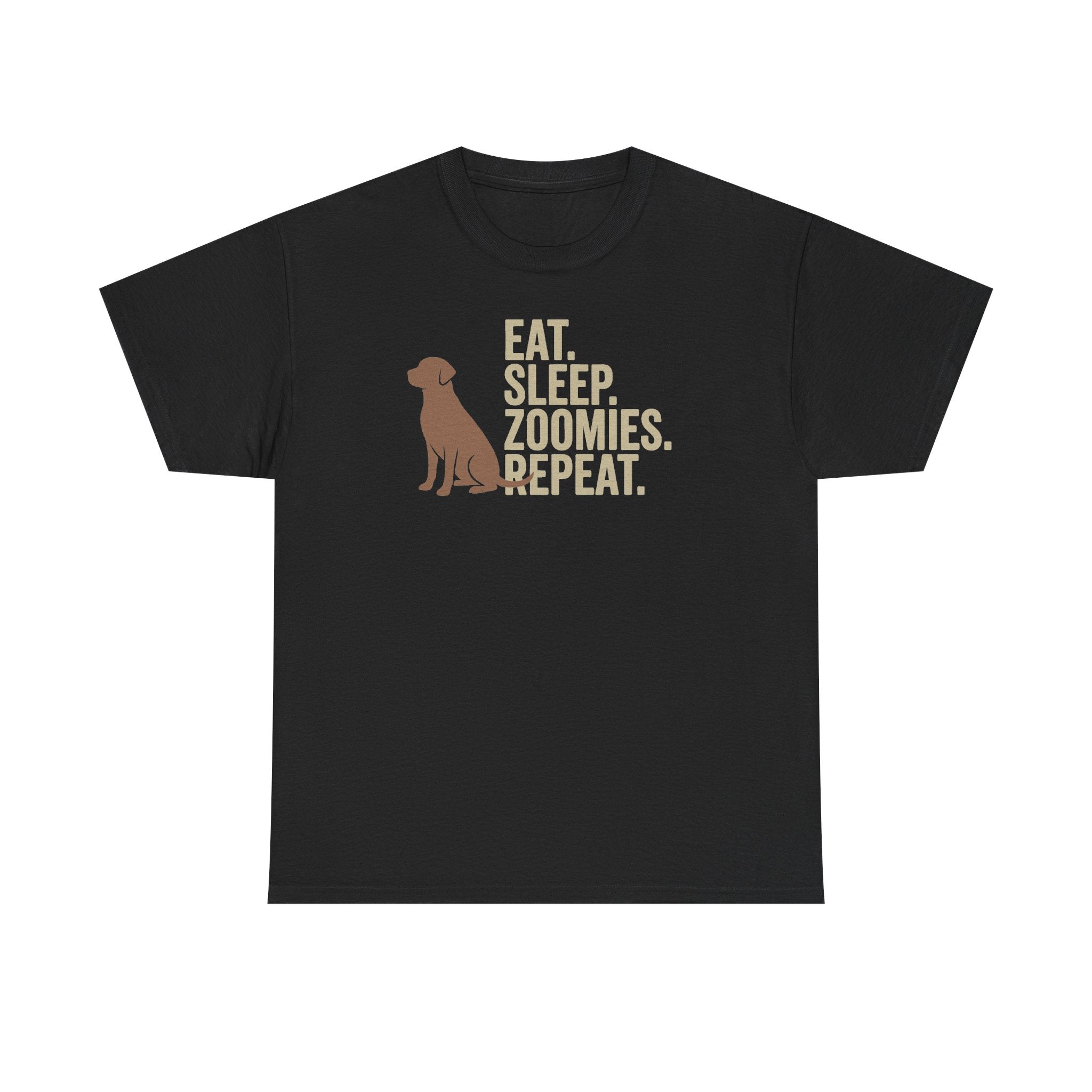 Eat Sleep Zoomies Repeat Lab T-shirt