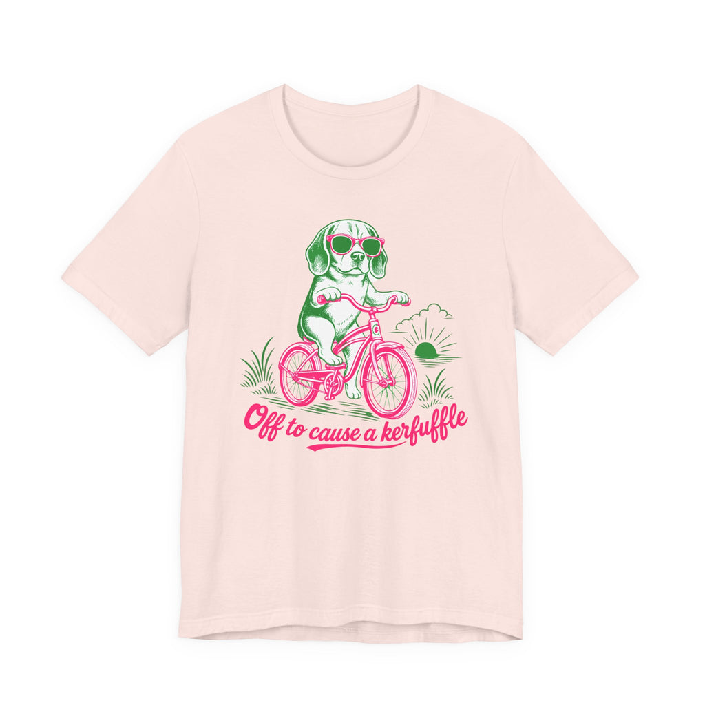 Beagle — Off to Cause a Kerfuffle t-shirt, view 6