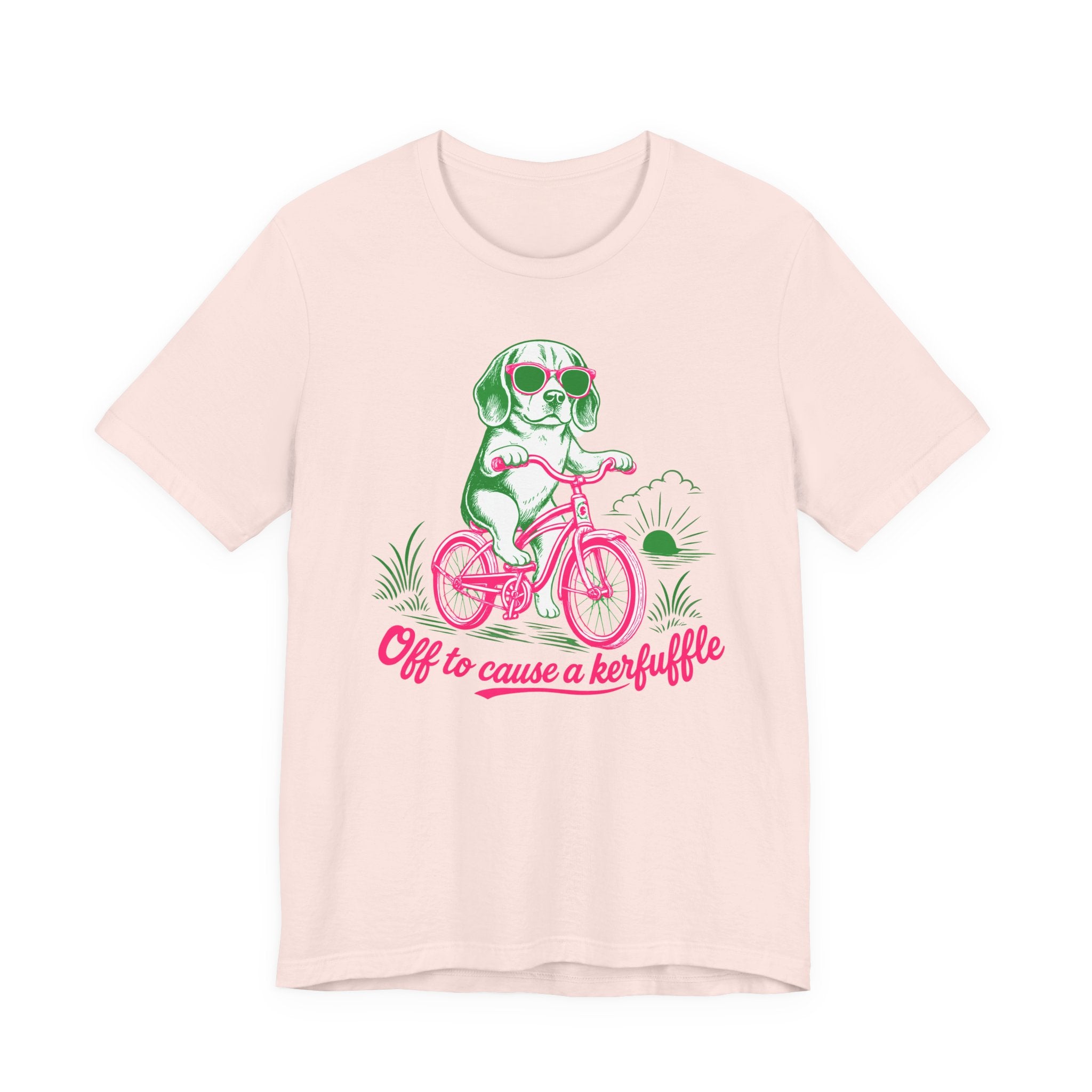 Beagle — Off to Cause a Kerfuffle t-shirt, view 6