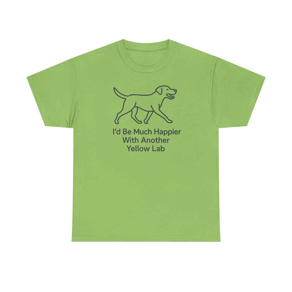 Yellow Lab Happiness Graphic T-Shirt