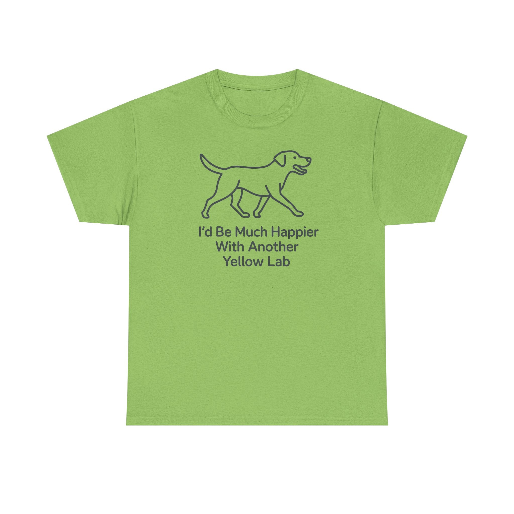 Yellow Lab Happiness Graphic T-Shirt