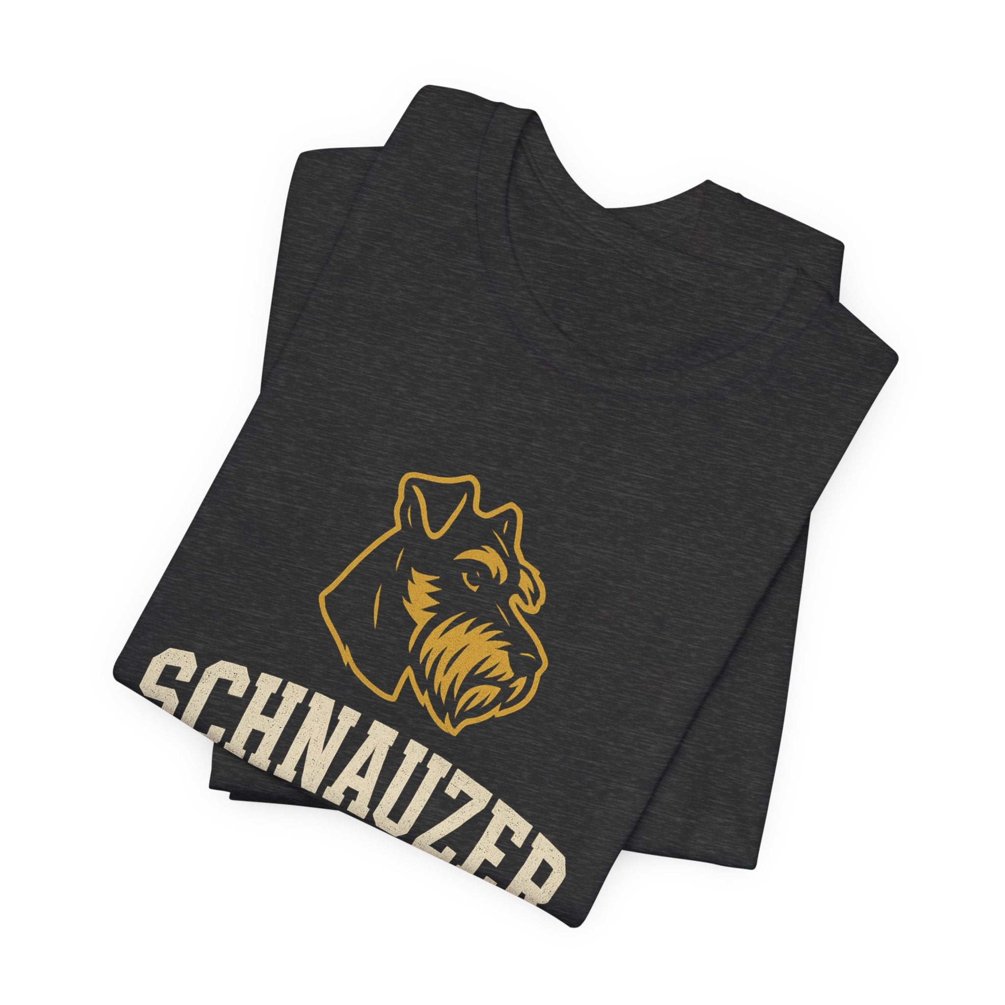 Schnauzer Velcro Dog Division T-Shirt