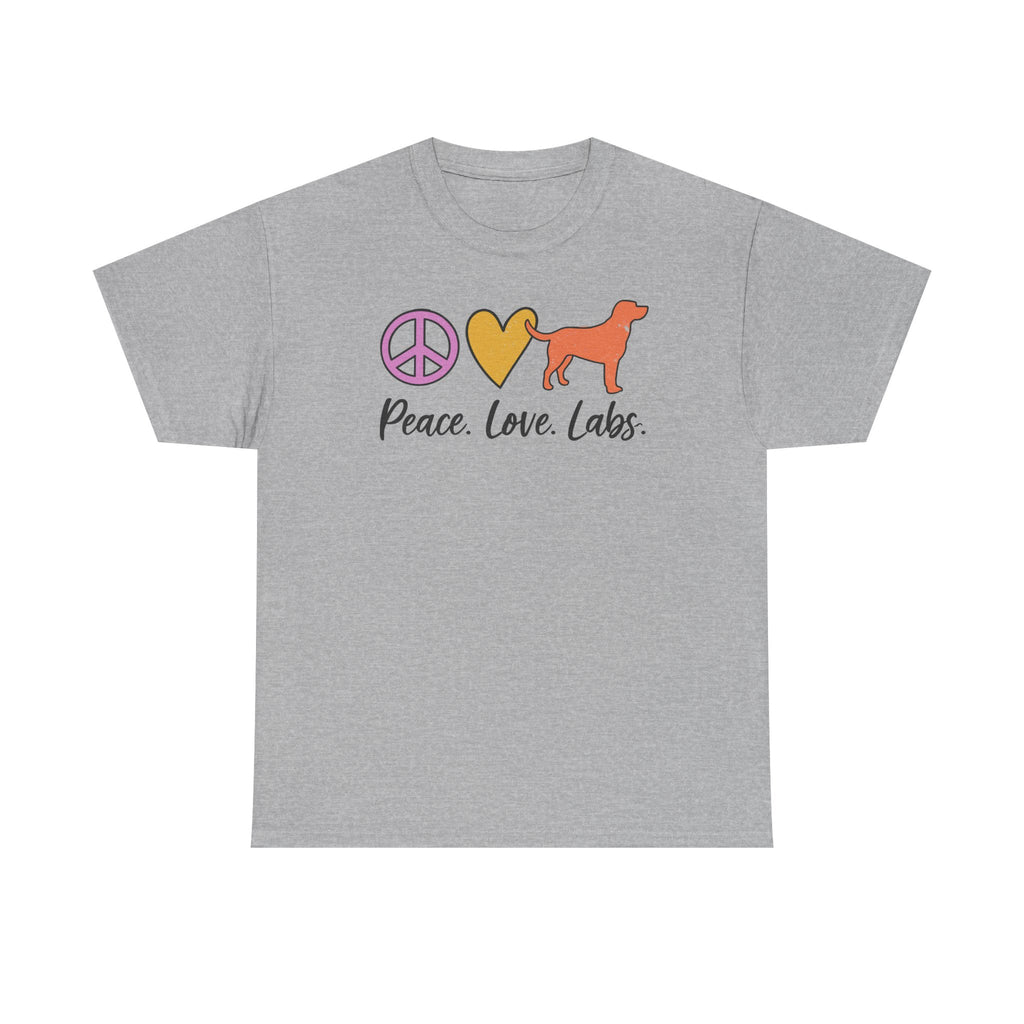 Peace Love Labs Labrador t-shirt, view 3