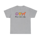Peace Love Labs Labrador t-shirt, view 3