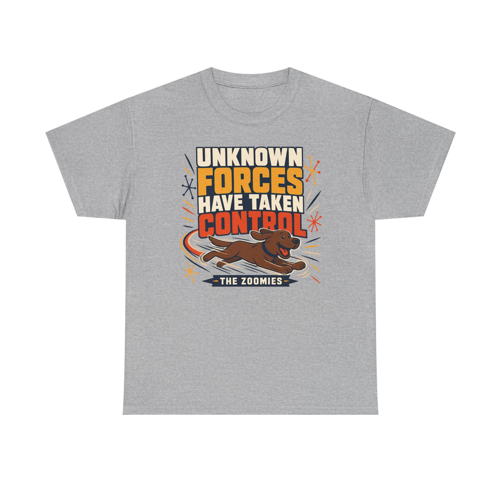 The Zoomies: Chocolate Lab T-Shirt