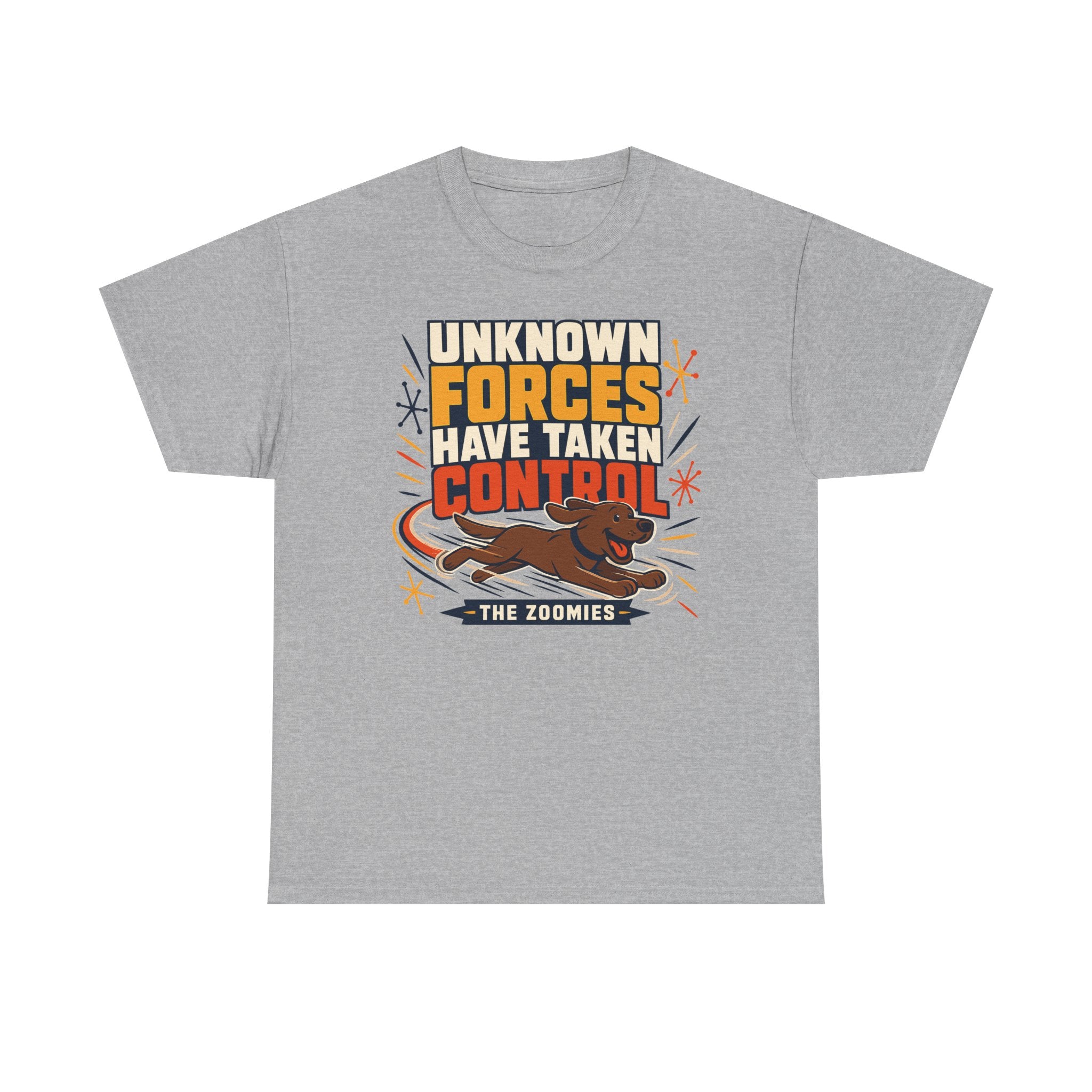 The Zoomies: Chocolate Lab T-Shirt