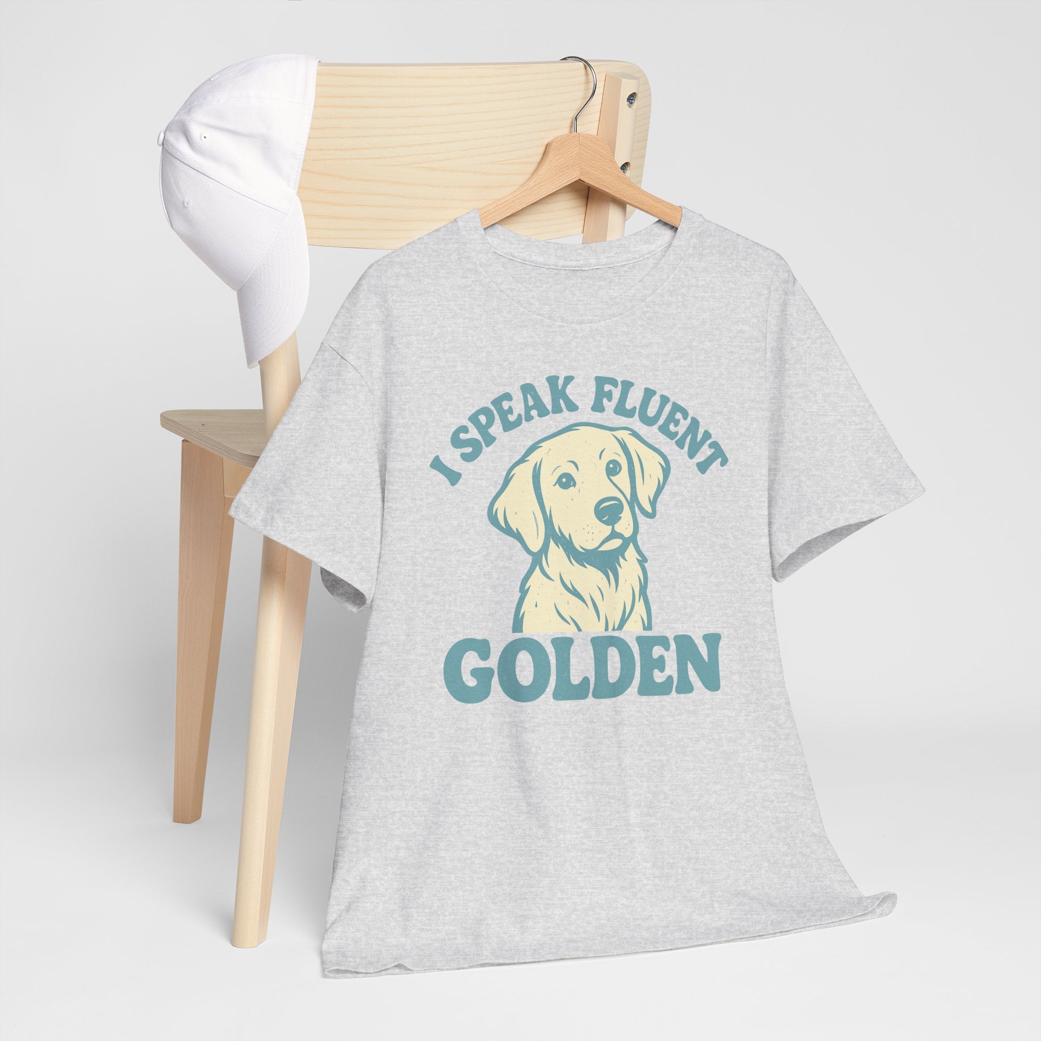 Golden Retriever "I Speak Fluent Golden" T-shirt