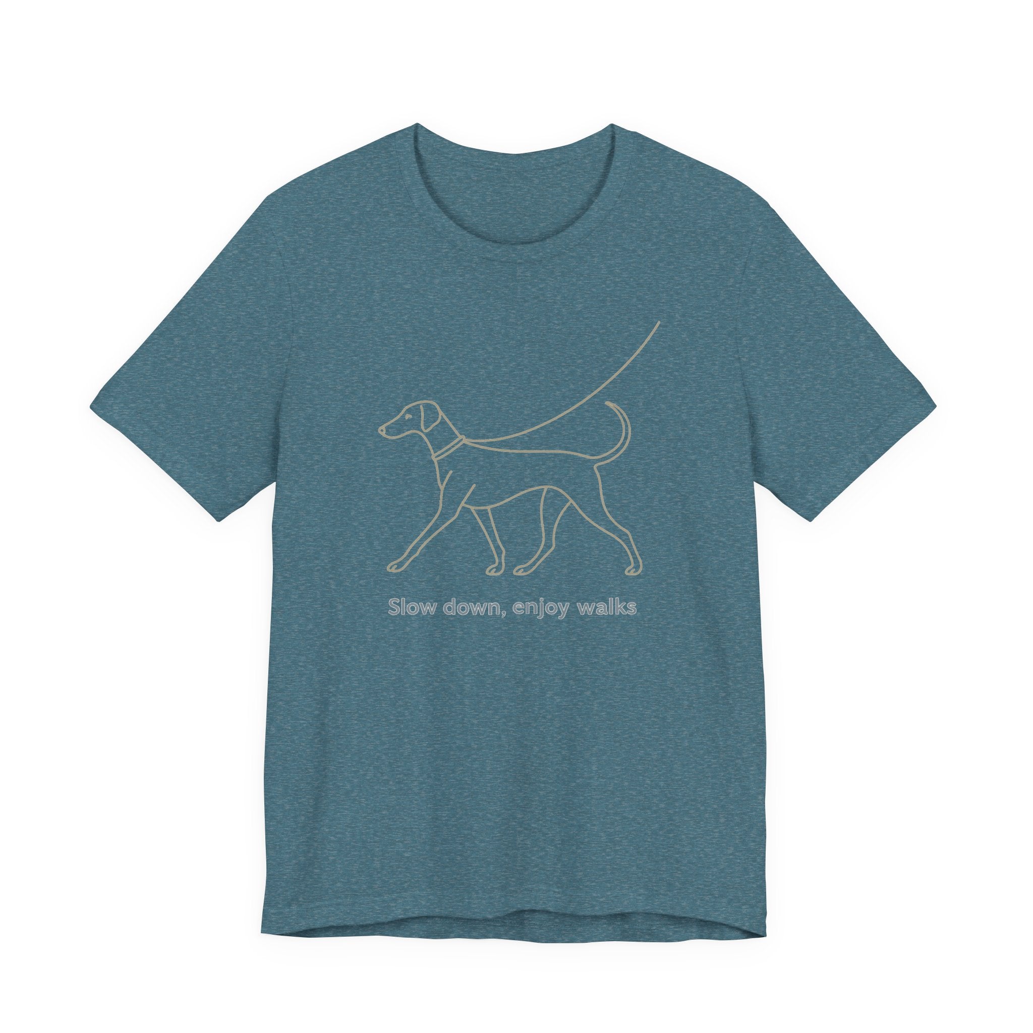 Doberman Slow Down Enjoy Walks Tee