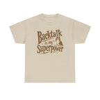 The Backtalk Sheltie Superpower Sheltie T-Shirt