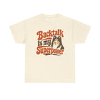 Retro Backtalk Superpower Sheltie T-Shirt