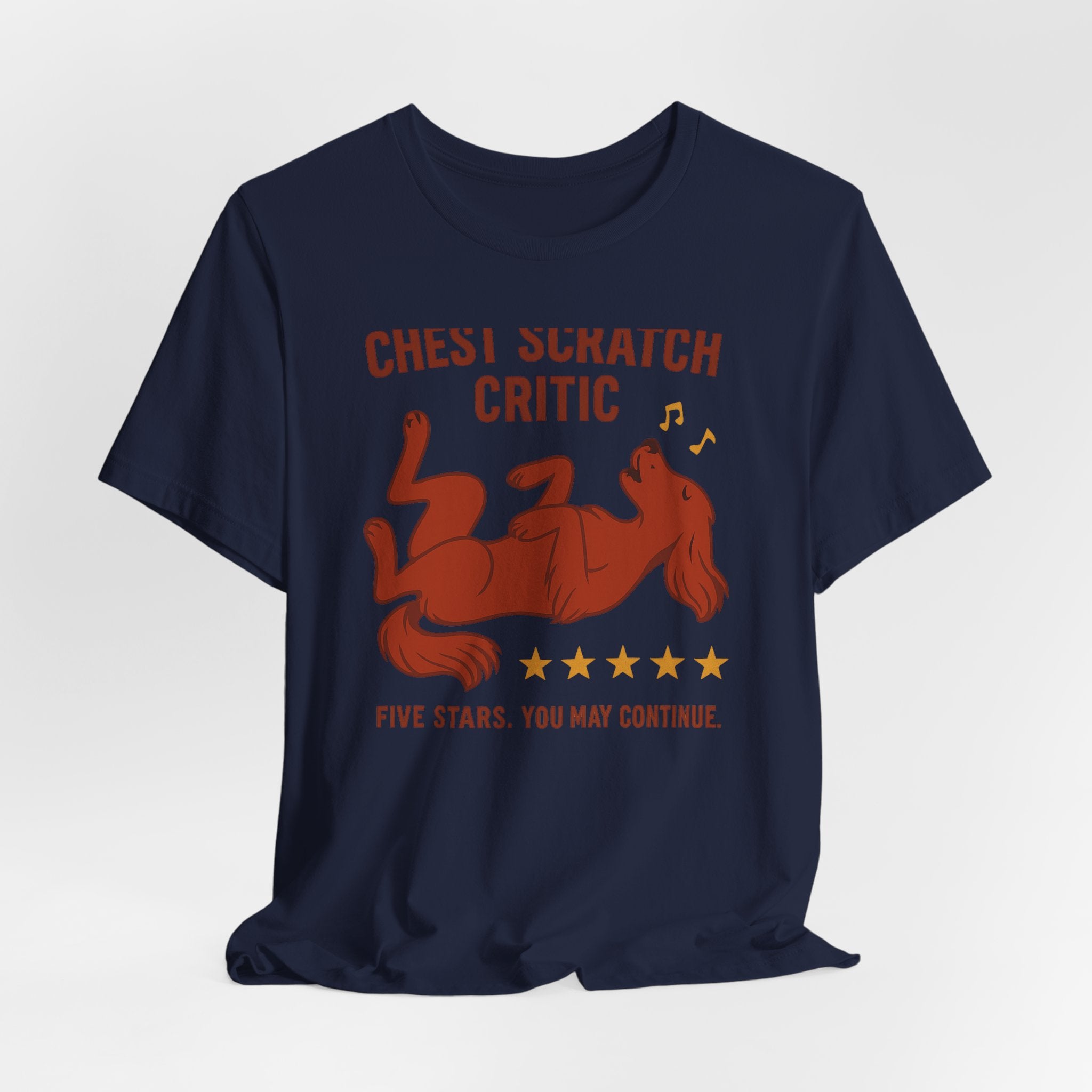 Irish Setter Chest Scratch Critic Tee