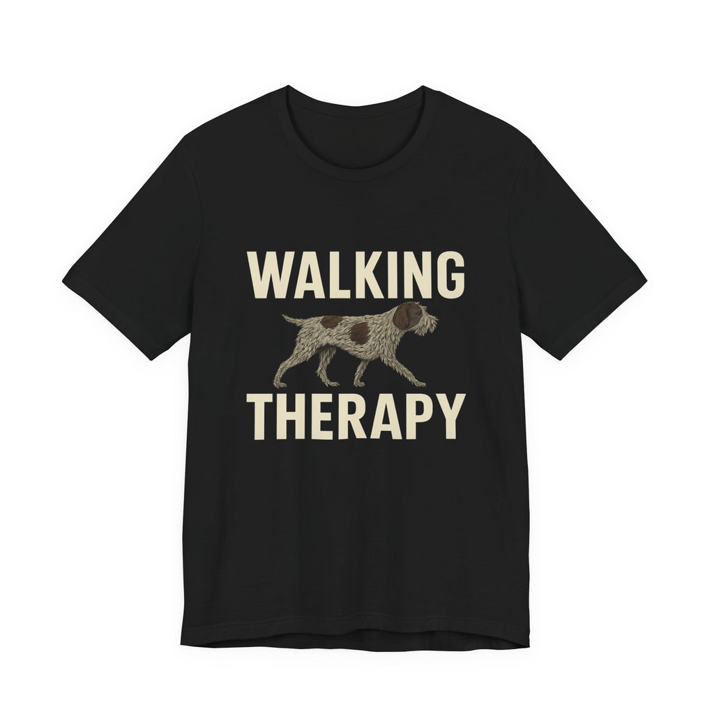 Wirehaired Pointing Griffon Walking Therapy Tee