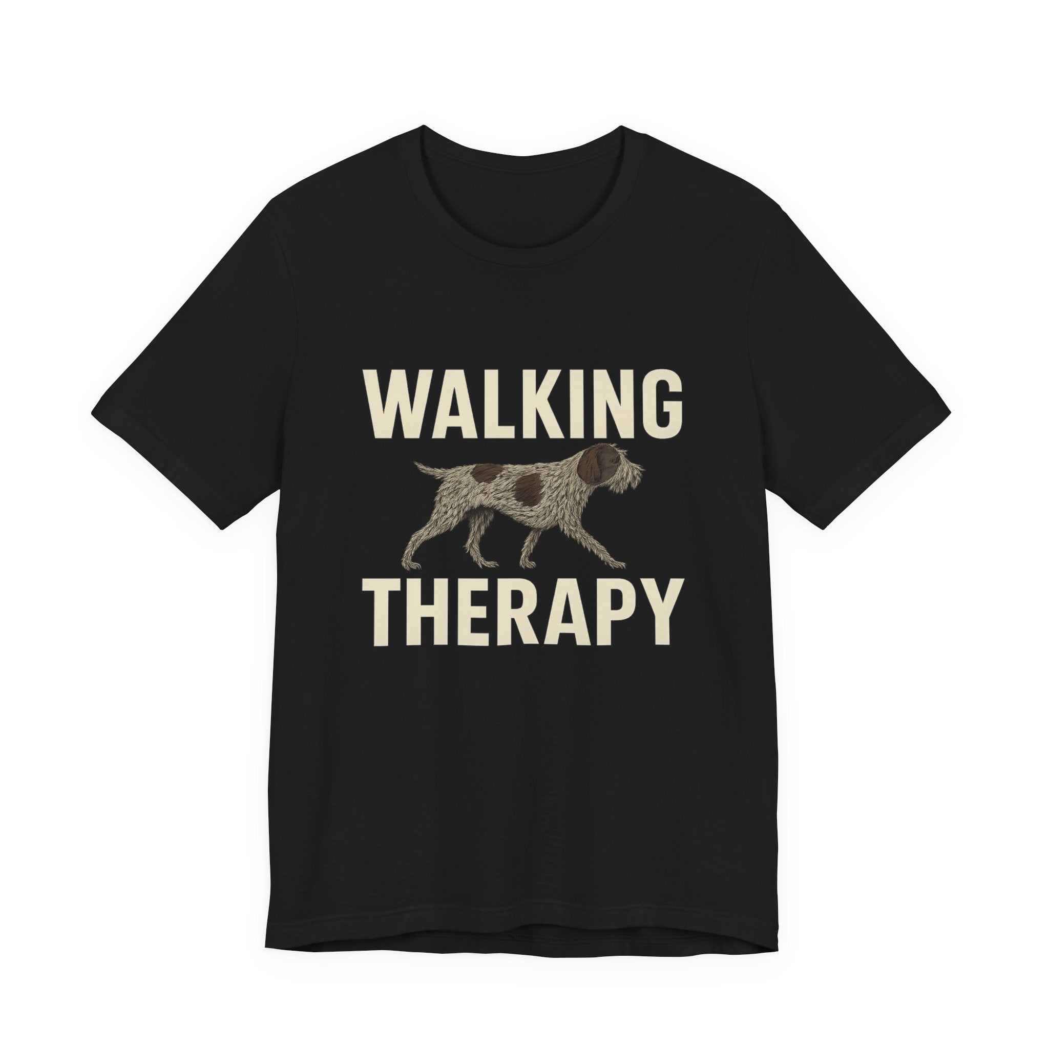 Wirehaired Pointing Griffon Walking Therapy Tee