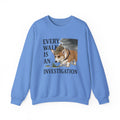 Every Walk Corgi Dog Detective Sweatshirt