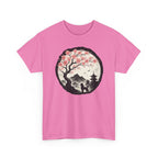 Asian Landscape With Poodle Silhouette T-Shirt