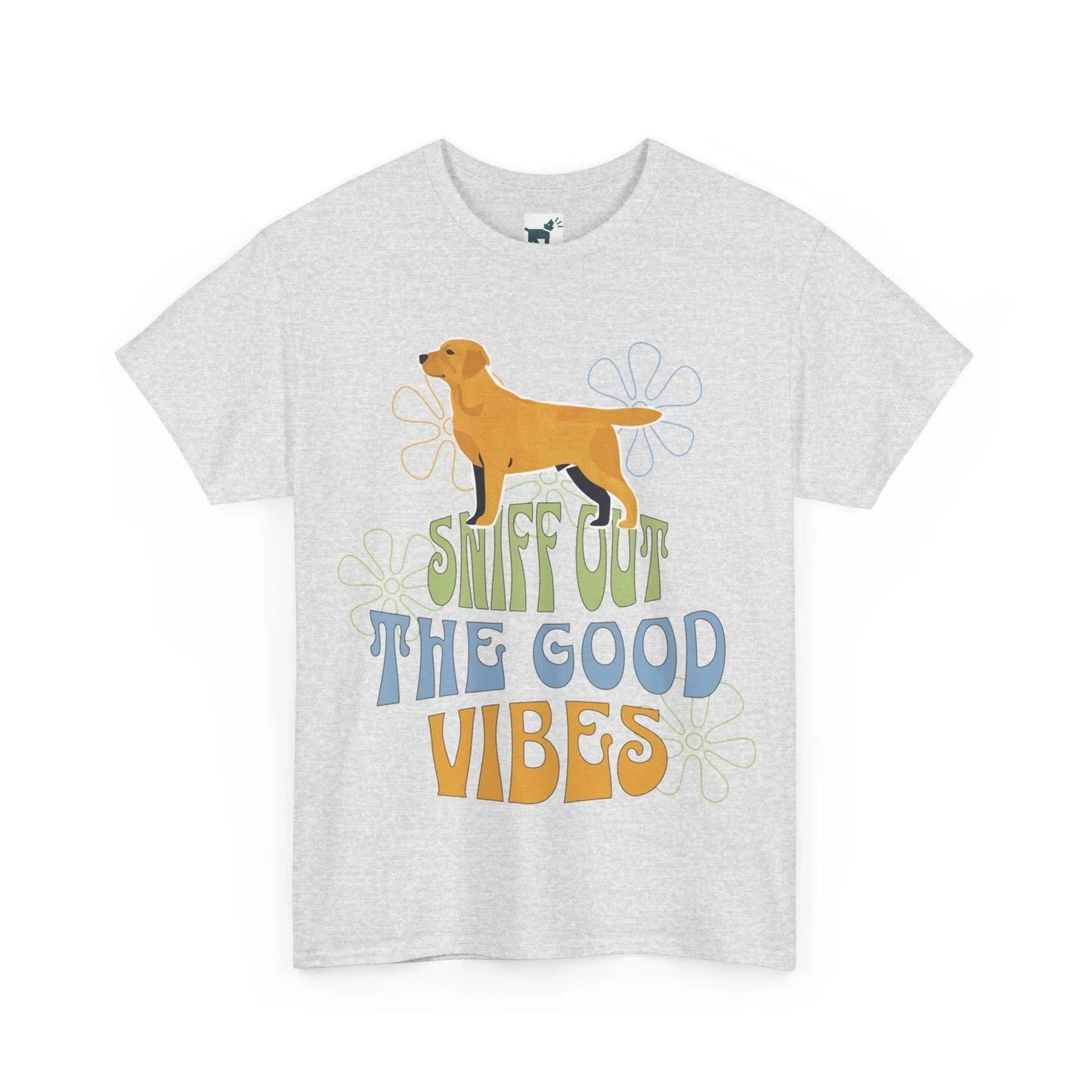 Sniff out the Good Vibes Yellow Lab T Shirt T-shirt