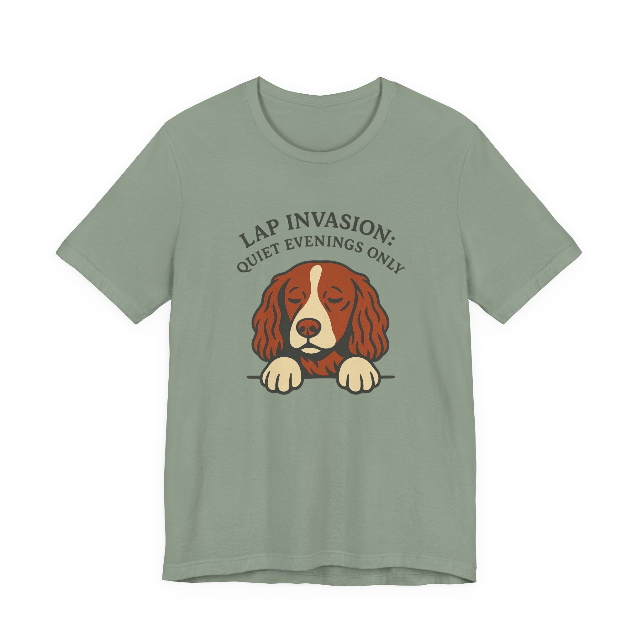 Welsh Springer Spaniel Lap Invasion Tee