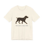 Boykin Spaniel Slow Down Enjoy Walks Tee