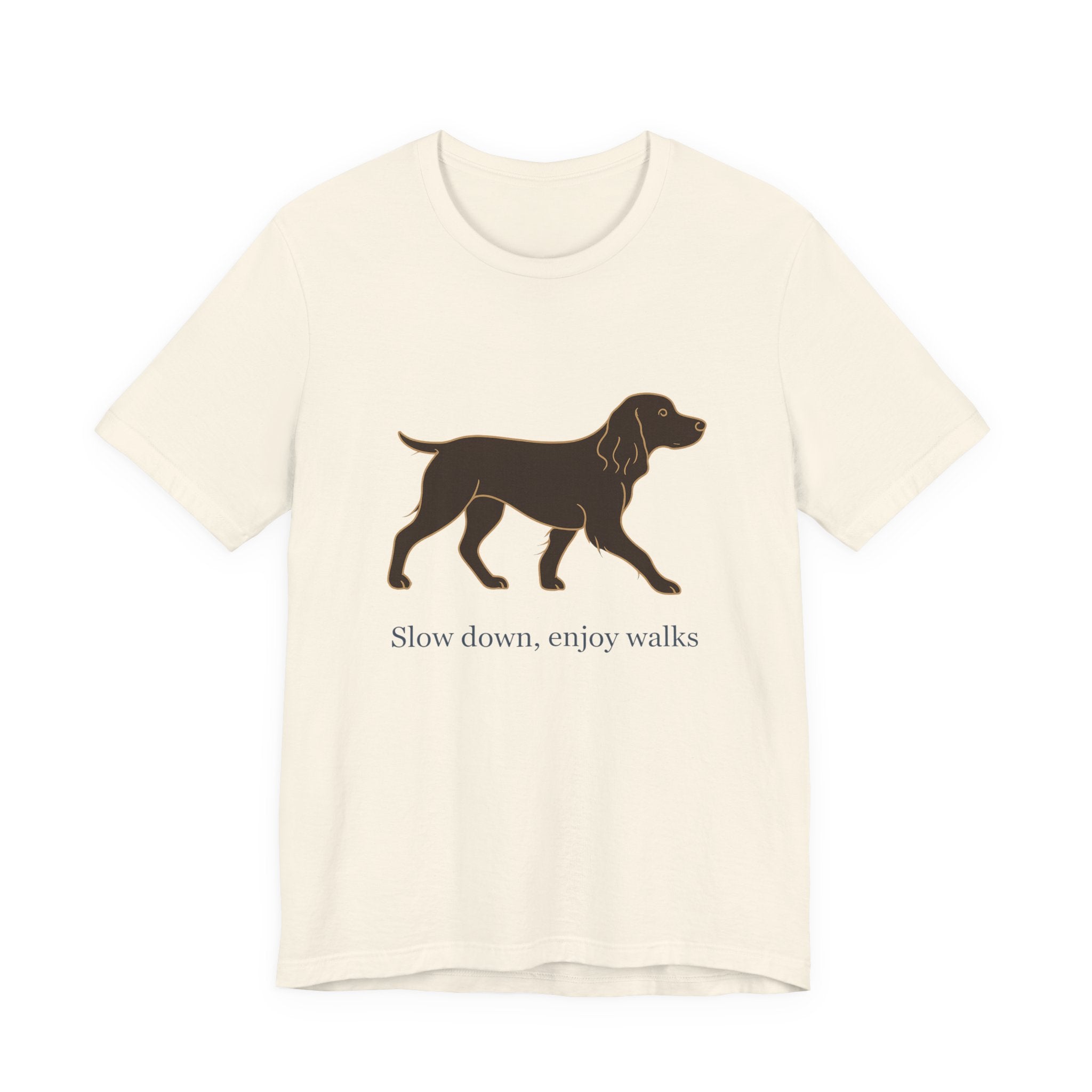 Boykin Spaniel Slow Down Enjoy Walks Tee