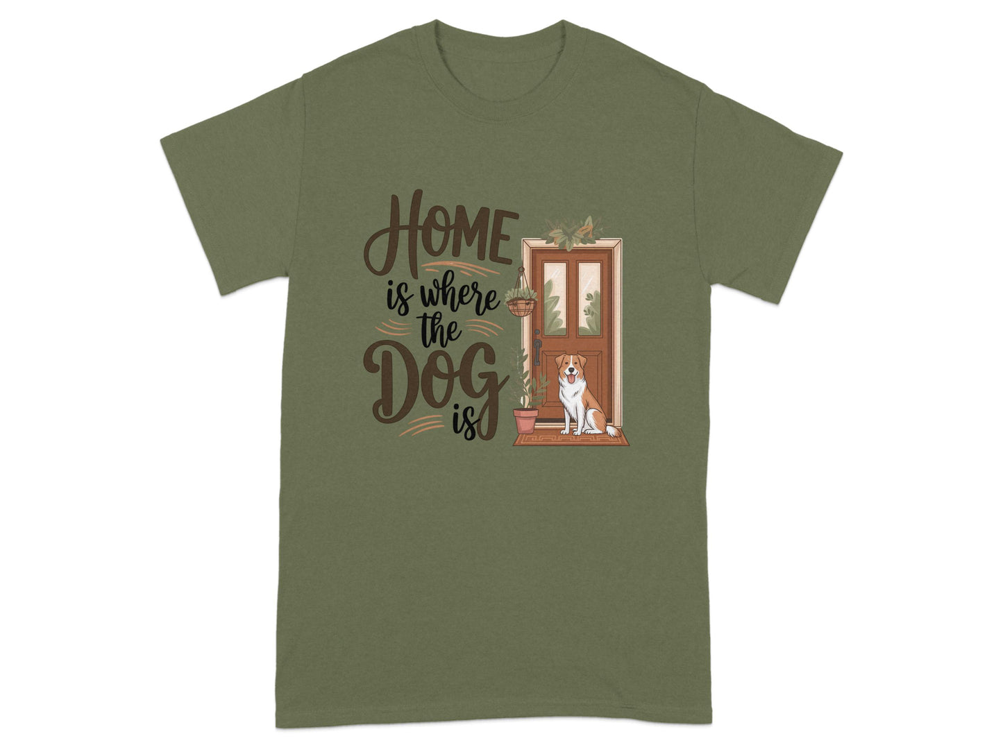 Home Is Where The Dog Is T-Shirt product type