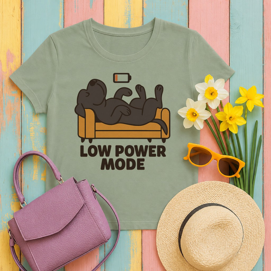 Cane Corso Low Power Mode Tee in Sage