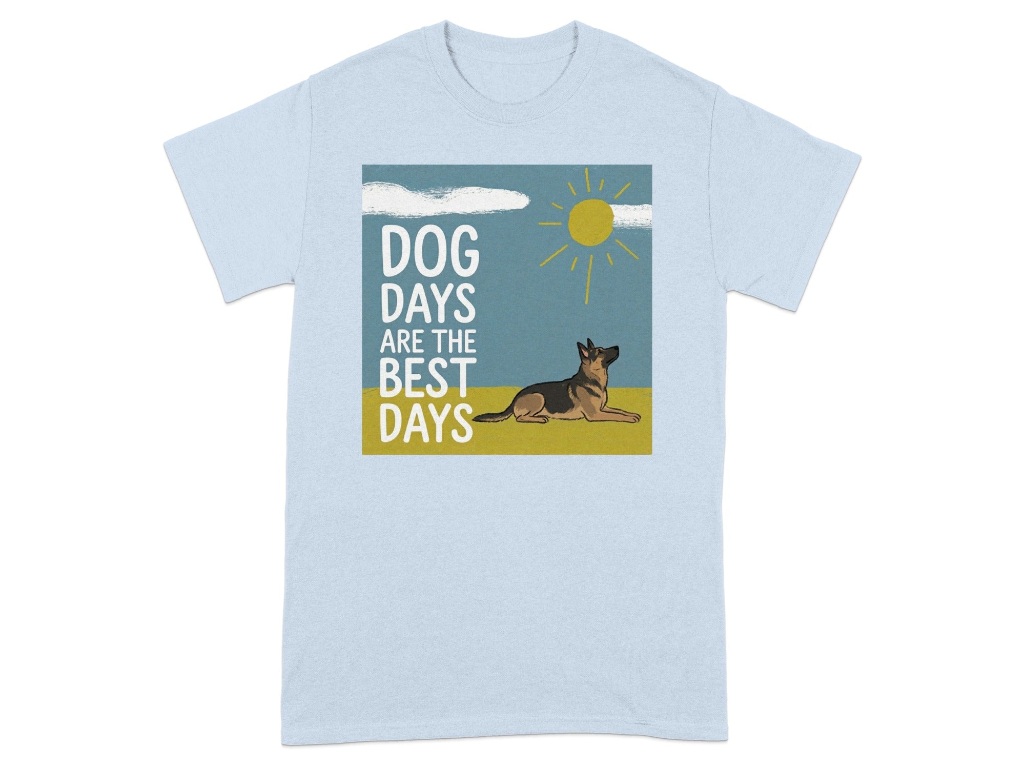 Dog Days Are the Best Days Graphic T-Shirt