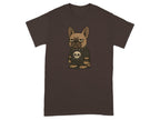 Skull Shirt Bulldog Design with Attitude T-Shirt