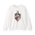 Chihuahua Hanukkah Dreidel sweatshirt in White