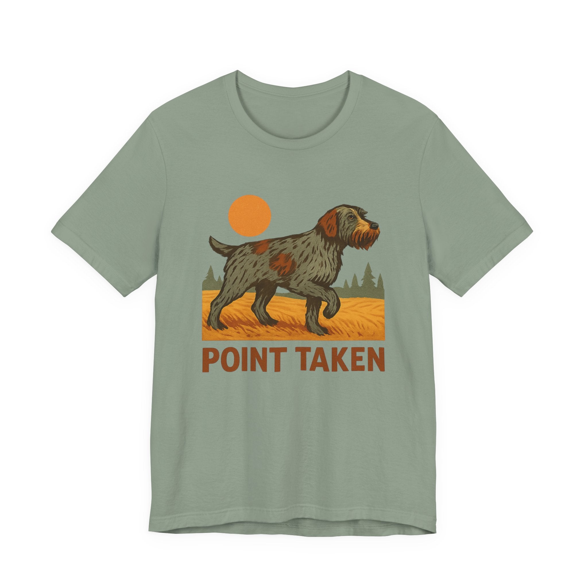 Wirehaired Pointing Griffon Point Taken Tee