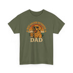 Best Golden Retriever Dad with Beer and Shades T-Shirt