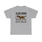 Slow Down Enjoy Walks Gordon Setter T-Shirt
