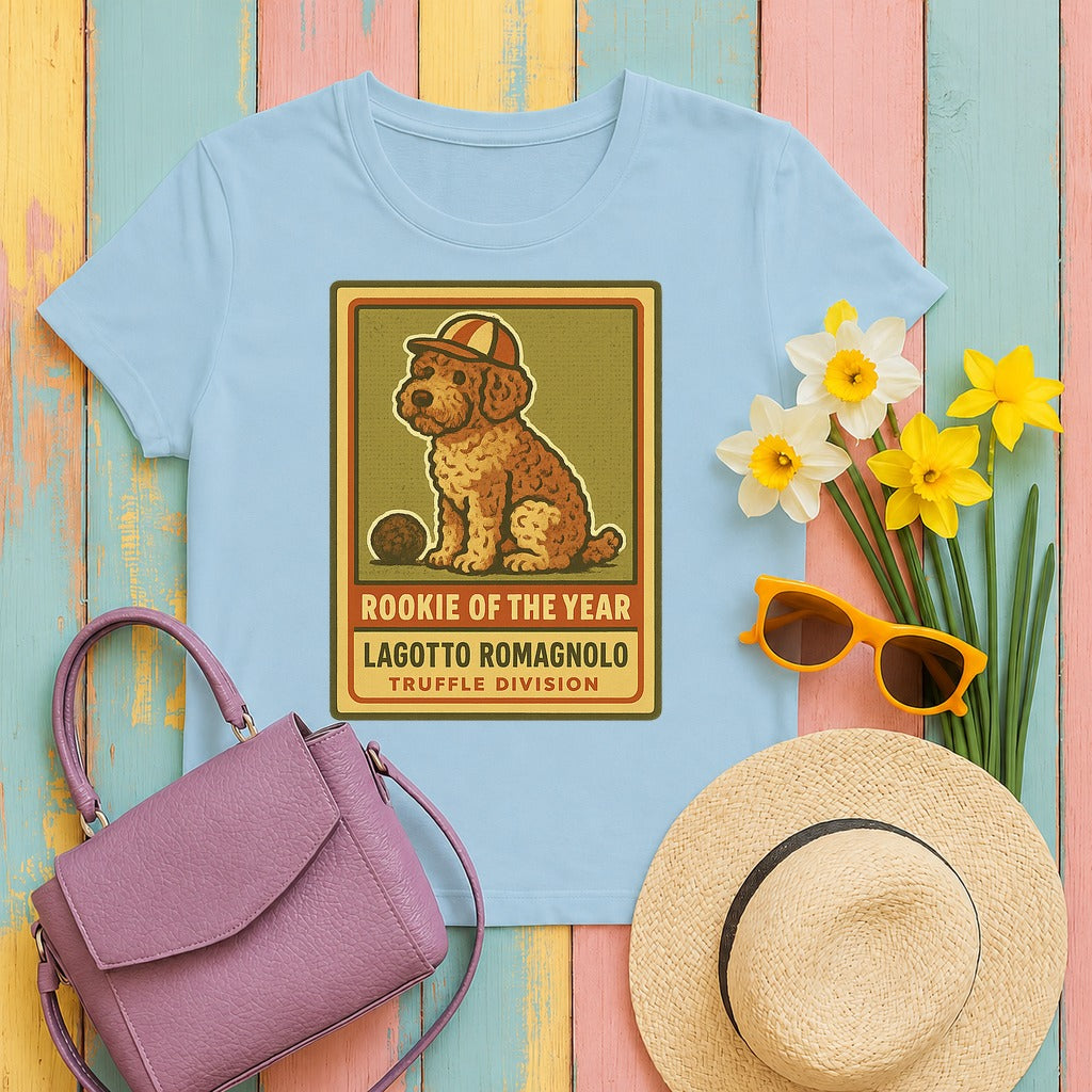 Lagotto Rookie of the Year Tee in Light Blue