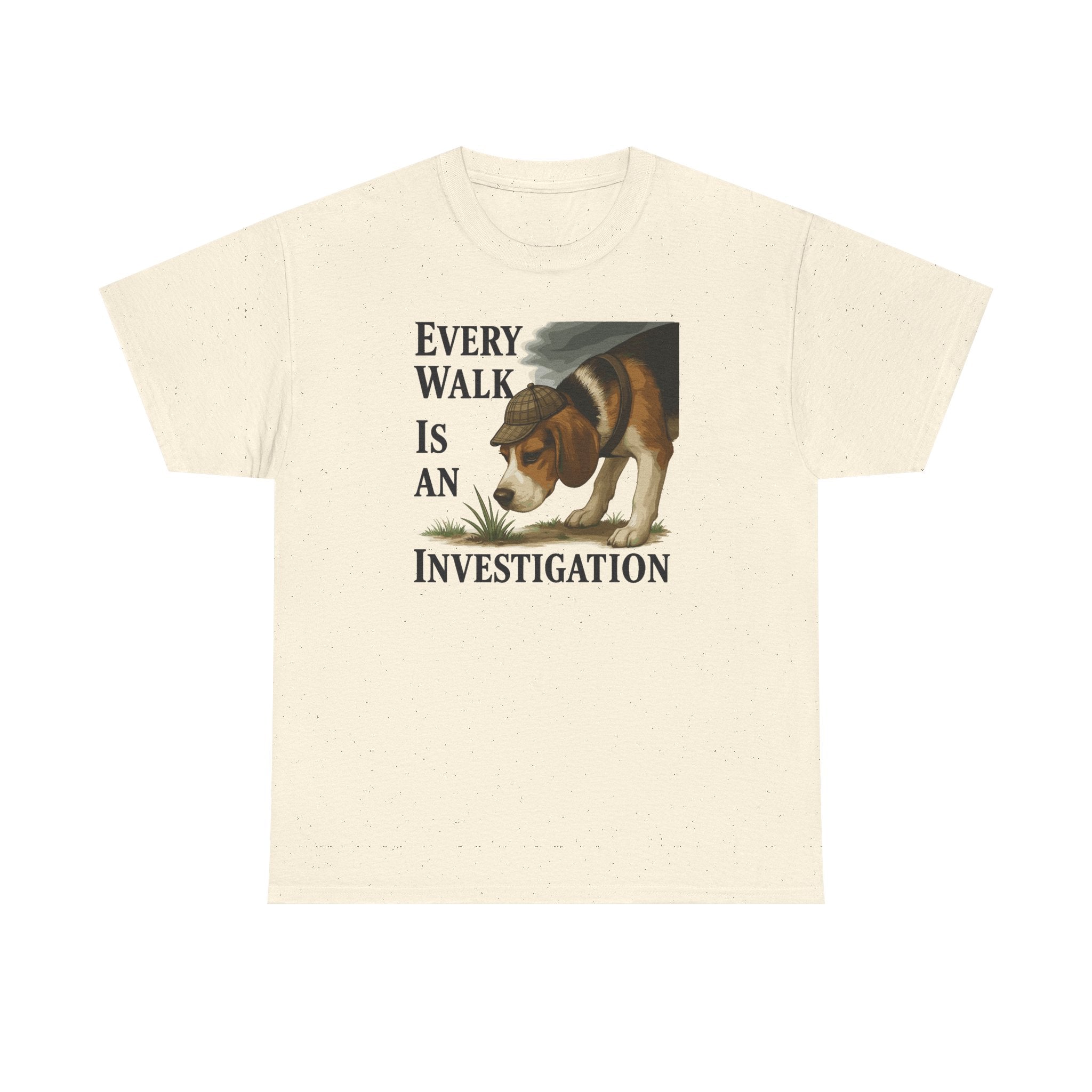 Every Walk Is An Investigation Beagle T-Shirt