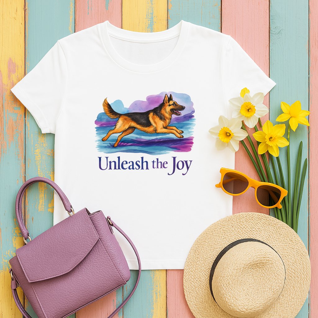 Unleash the Joy German Shepherd Graphic Tee product