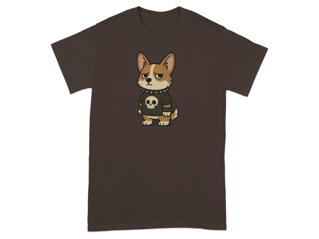 Cute Corgi in Skull Sweater Graphic T-Shirt product
