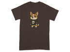 Cute Corgi in Skull Sweater Graphic T-Shirt product