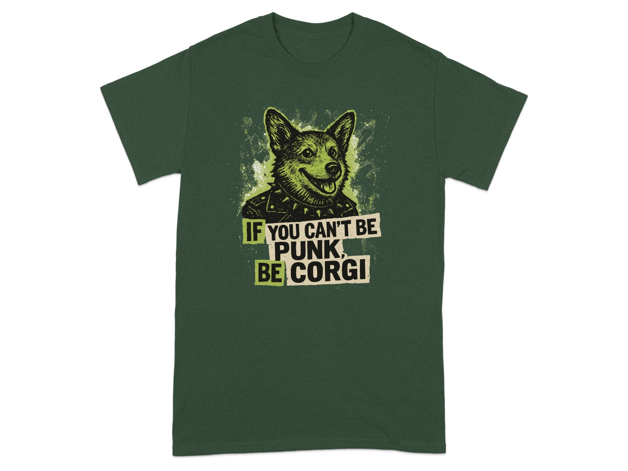 If You Can't Be Punk Be Corgi Graphic Shirt
