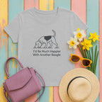 Happier With Another Beagle t-shirt