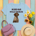 Included German Shorthaired Pointer T-Shirt in Light Blue