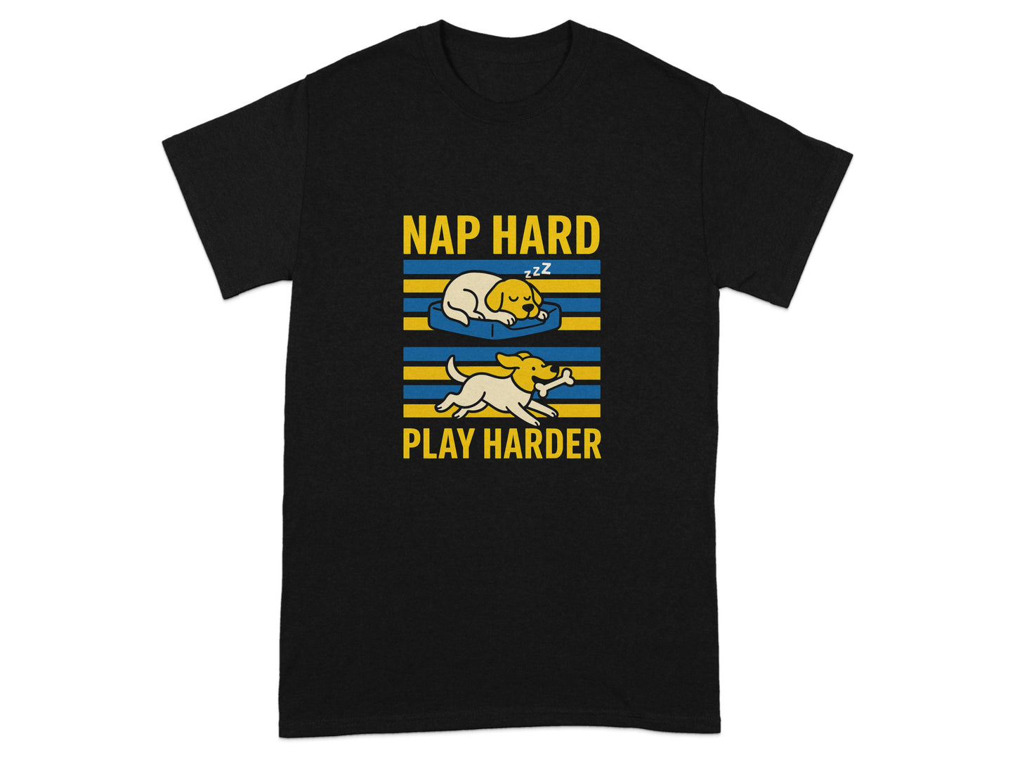Nap Hard Play Harder Graphic T-Shirt product