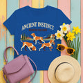 Ancient Instinct Bracco Italiano T-Shirt in Royal
