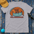 Fits Technically Long Haired Dachshund T-Shirt in Athletic Heather