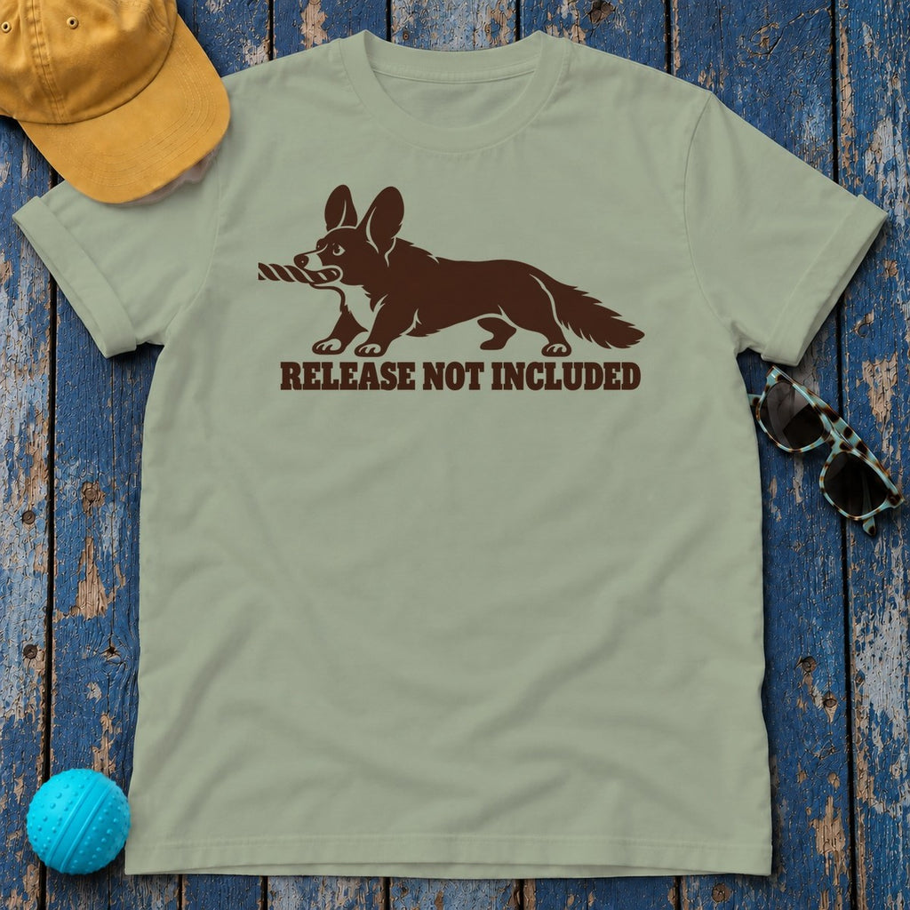 Release Not Included Corgi T-Shirt — Sage