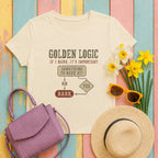 mig golden-logic tee flat lay hero v8