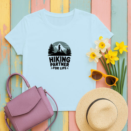 Hiking Partner For Life Graphic Tee product type