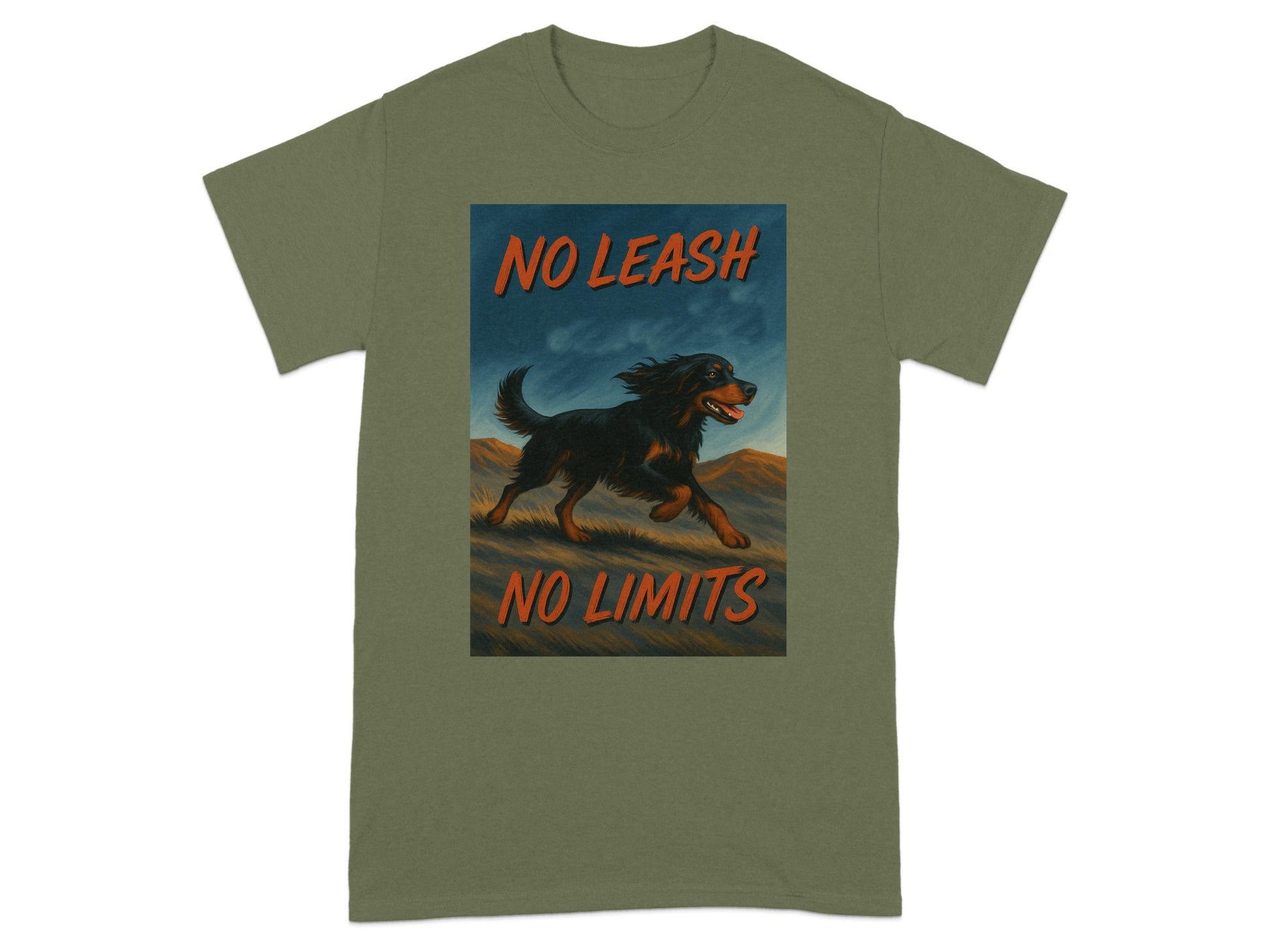 No Leash No Limits Graphic Tee Shirt Product