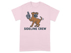 Sideline Crew Graphic Tee with Fun Dog Design