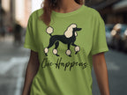 Chic Happens Poodle Graphic T-Shirt for Dog Lovers