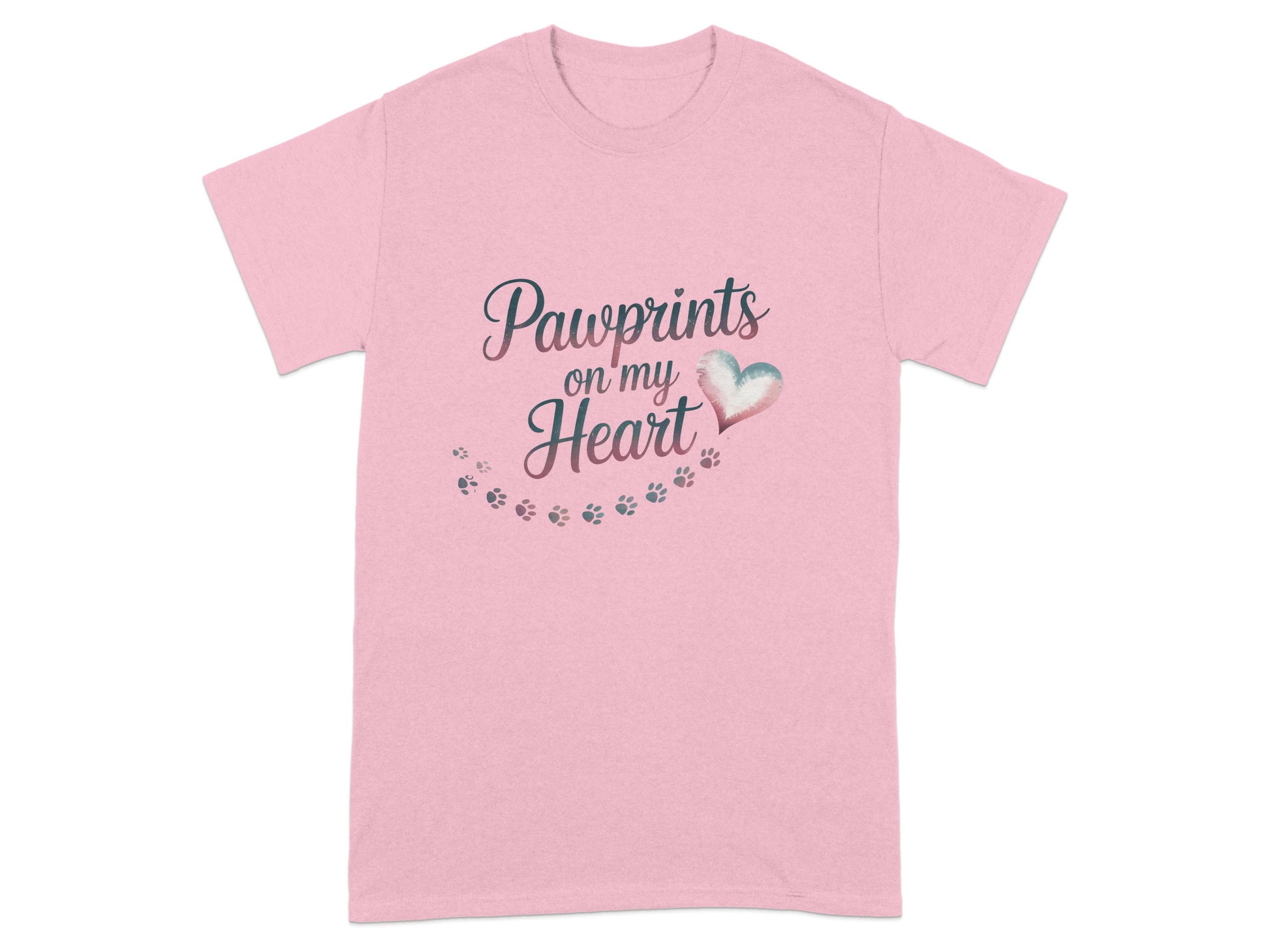 Pawprints on My Heart Graphic T-Shirt product type